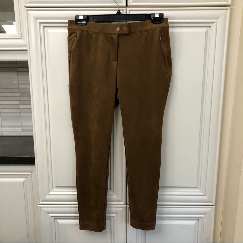 J. Jill suede look ankle legging pants